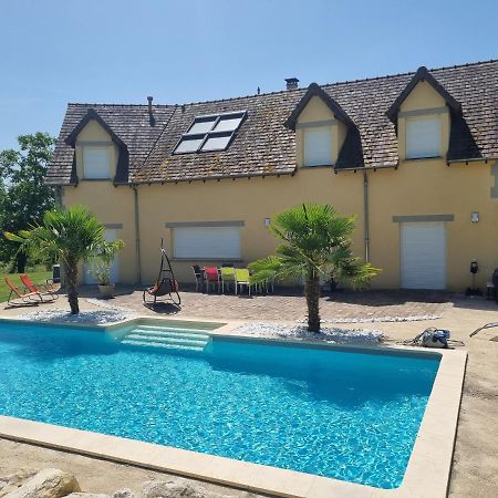 Villa Avec Piscine, Jacuzzi Et Vue Imprenable ! Herry Exterior foto